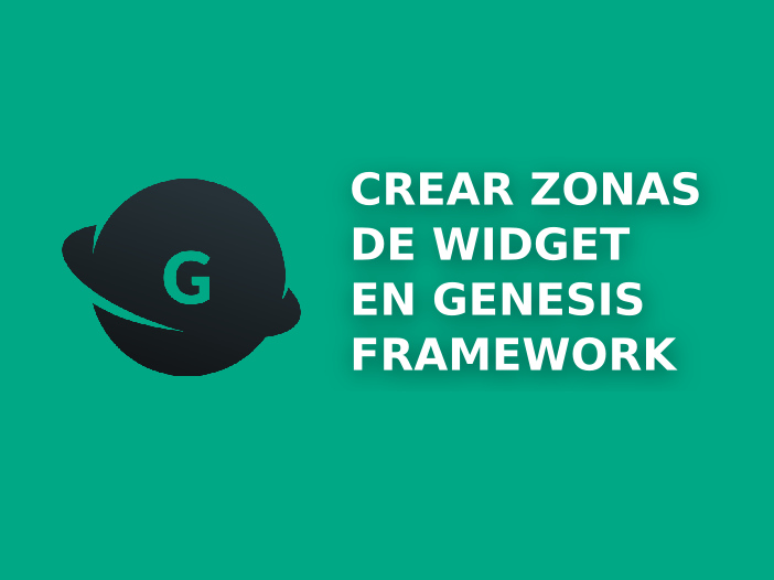 Crear zonas de widgets en Genesis Framework